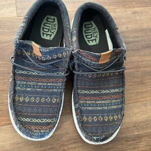 Hey Dude Patterned Casual Shoes - Multicolor